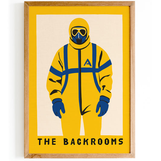 The Backrooms Laminal Spaces Poster