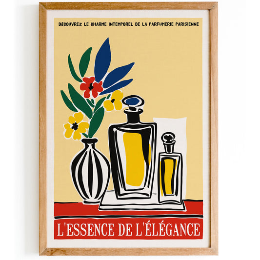 Parisian Perfume Still Life Art Print