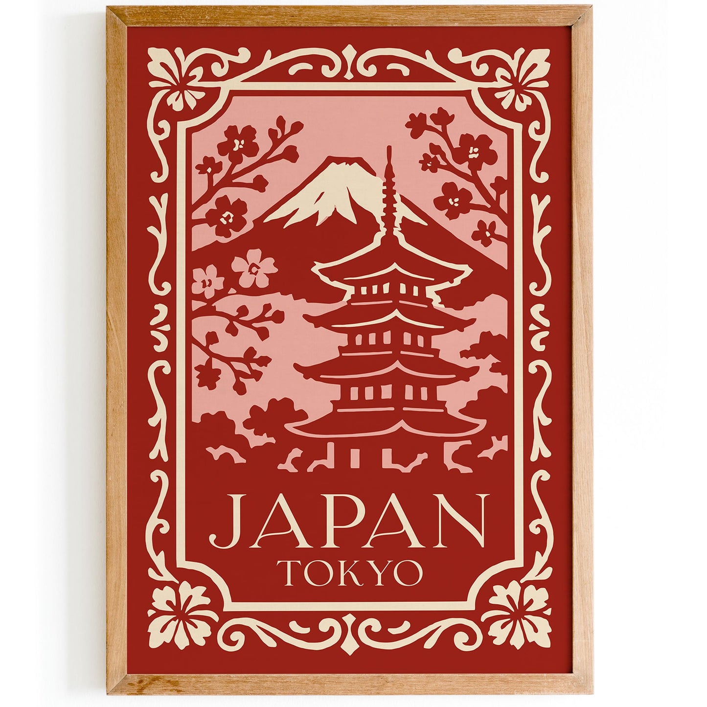 Japan Tokyo Travel Print
