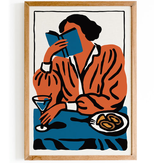 Cafe Reading Poster