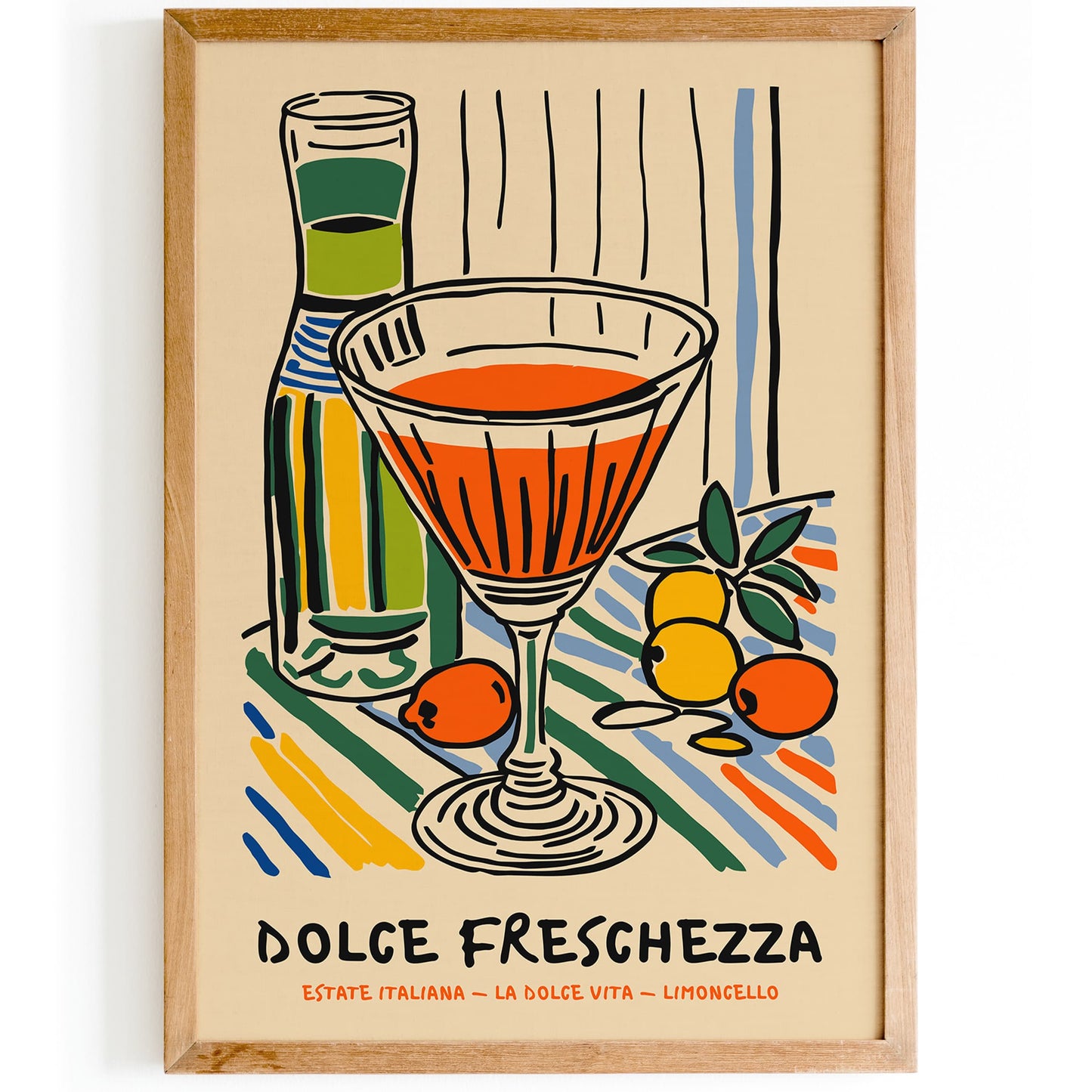 Dolce Freschezza Limoncello Poster