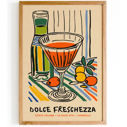 Dolce Freschezza Limoncello Poster