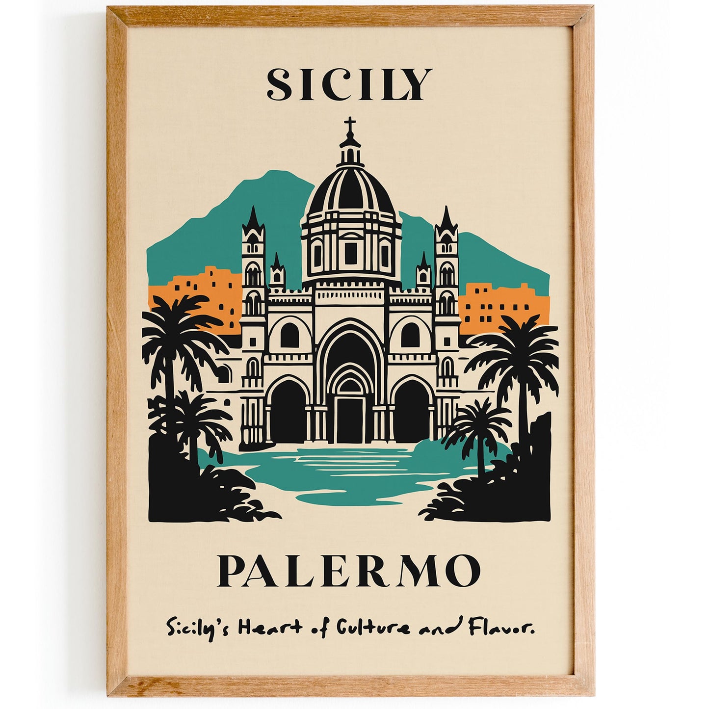Palermo Sicily Poster 2026