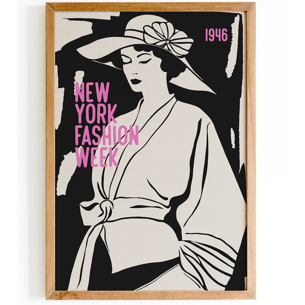 New York Fashion Week Poster