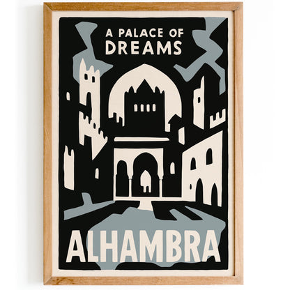 Alhambra Palace Dreams Poster