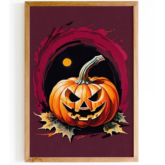 Burguny Halloween Fall Home Decor - HypeSheriff
