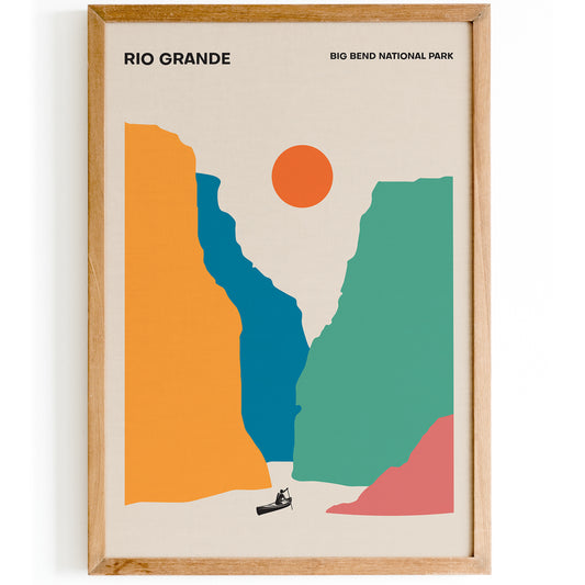 Rio Grande - Big Bend National Park Print