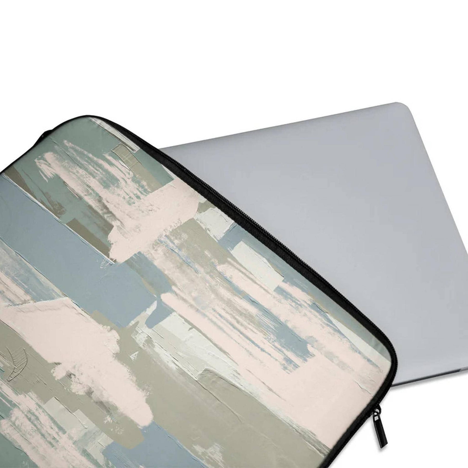 Pastel Abstract Paintbrushes - Laptop Sleeve - HypeSheriff