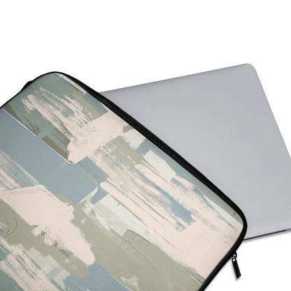 Pastel Abstract Paintbrushes - Laptop Sleeve - HypeSheriff
