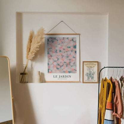 Le Jardin No3 Hand Painted Collection Poster - HypeSheriff