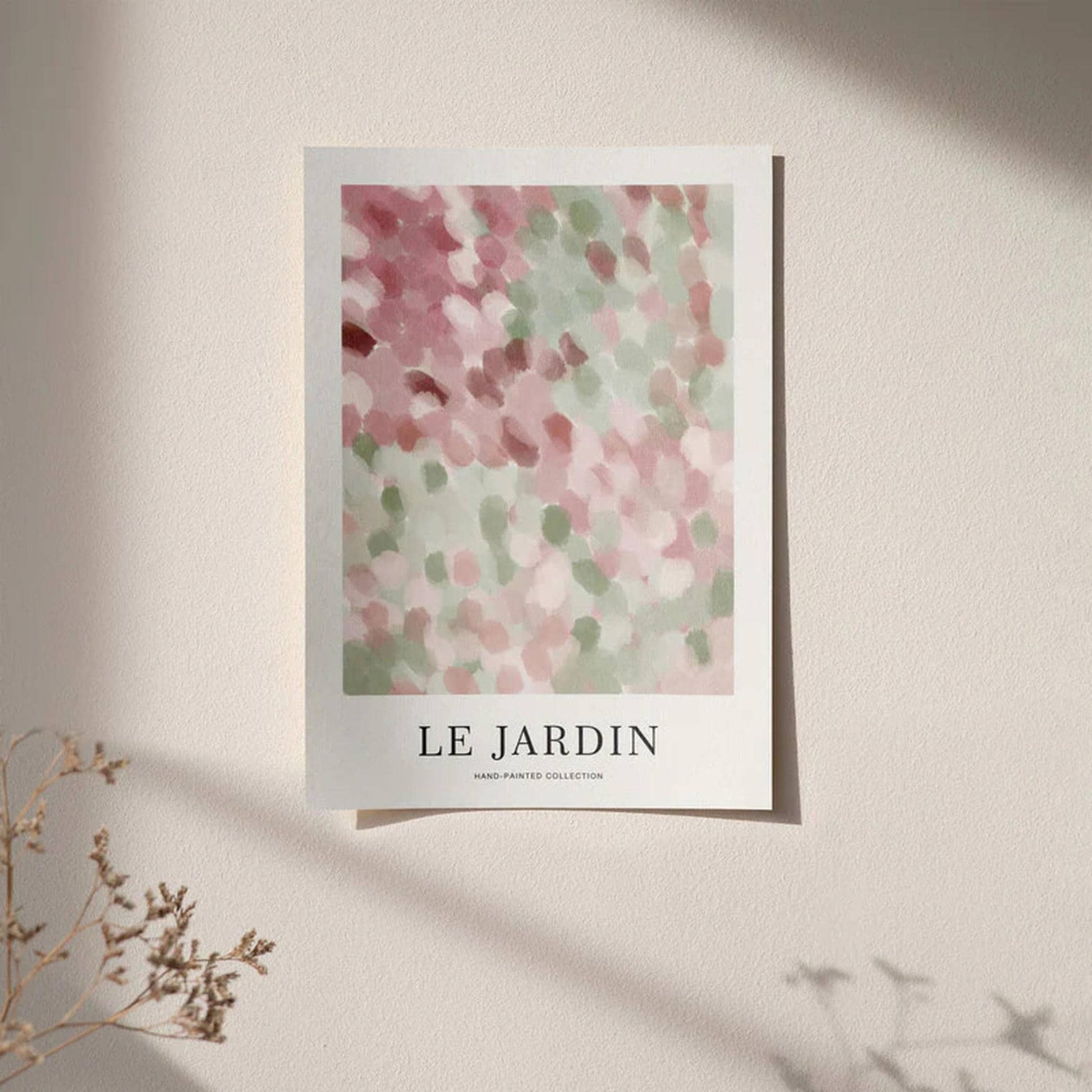 Le Jardin No4 Hand Painted Collection Poster - HypeSheriff