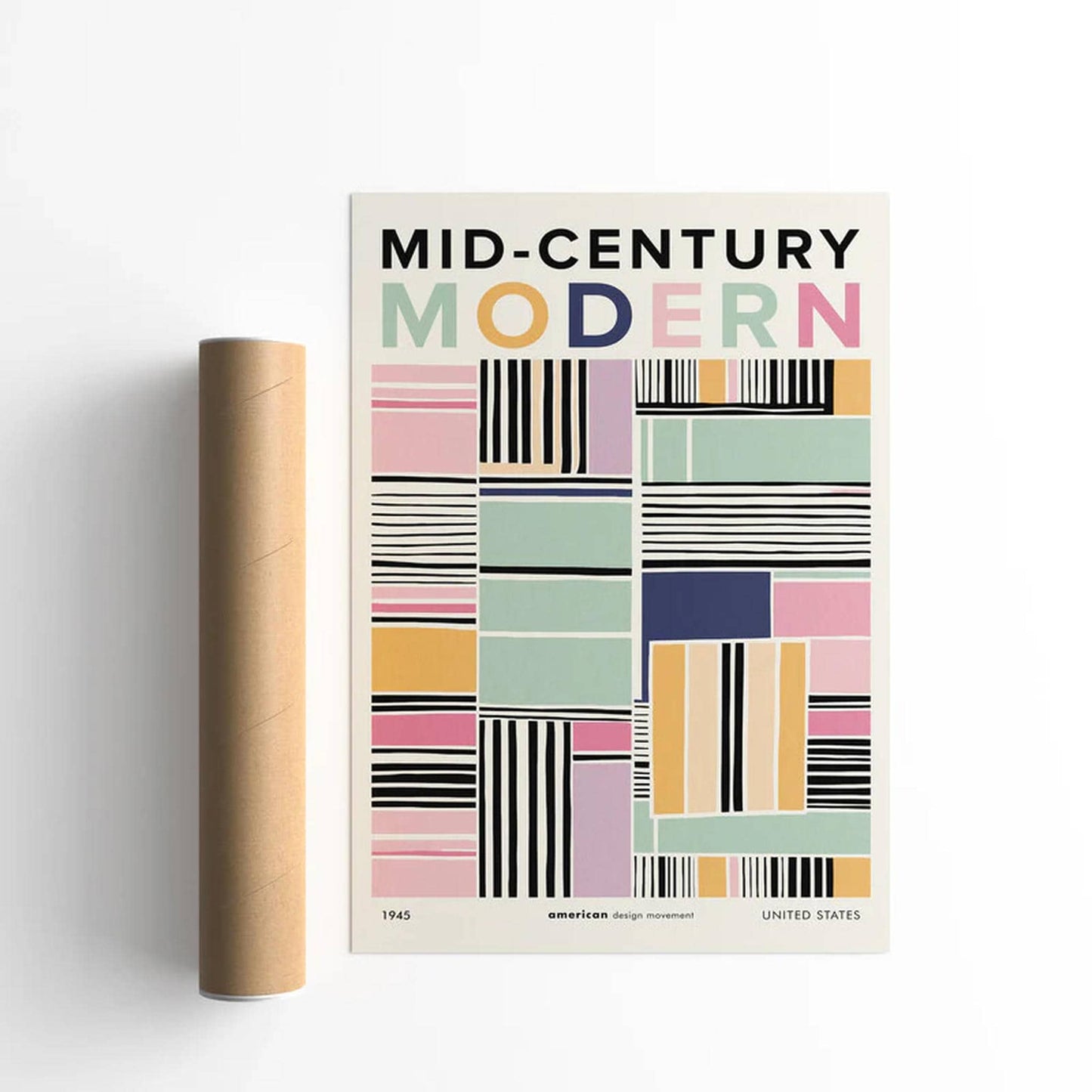 Mid-Century Modern Poster - HypeSheriff