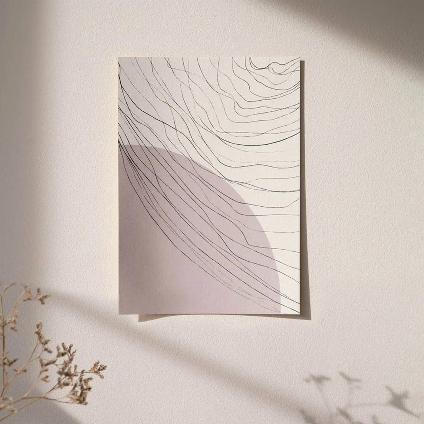 Nordic Pastel Abstract Poster - HypeSheriff