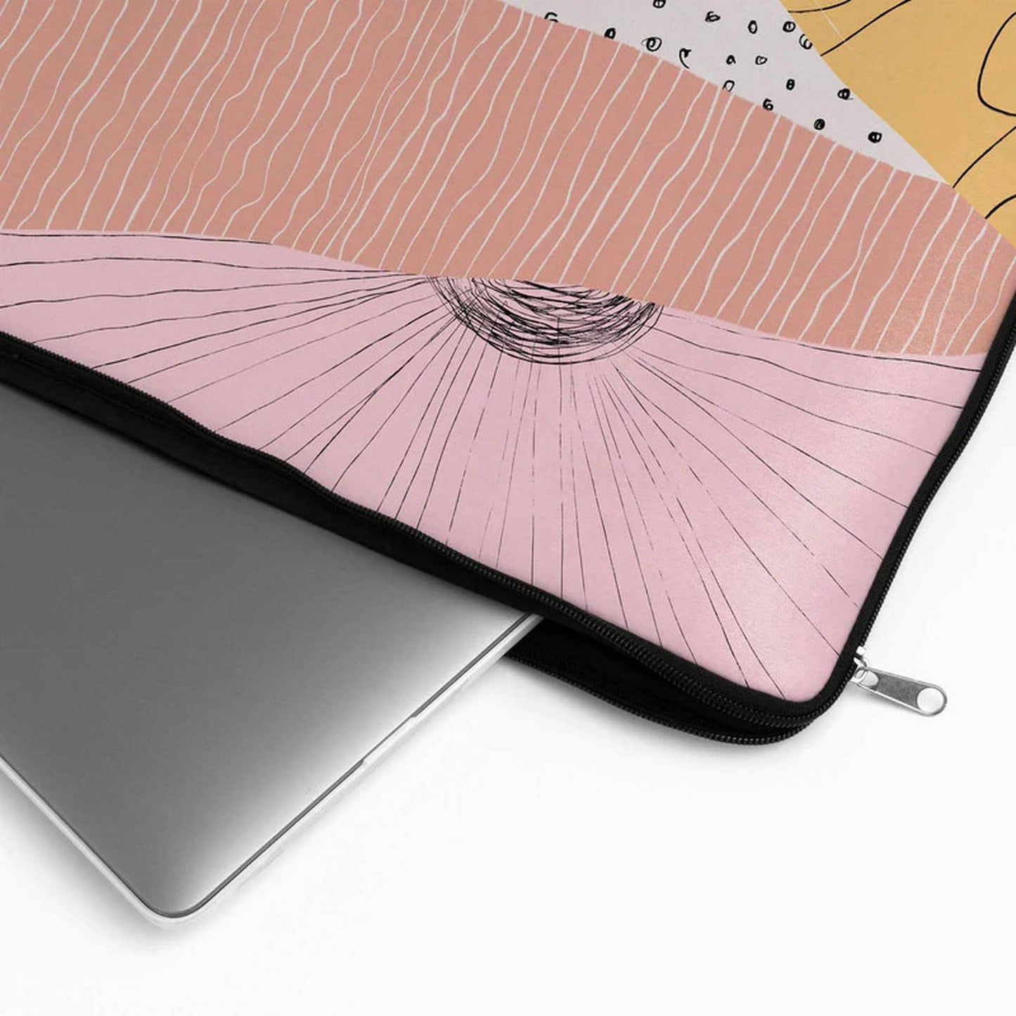 Abstract Landscape Pastel MacBook Sleeve - HypeSheriff