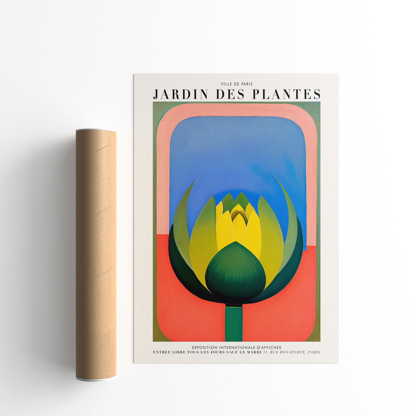 Modern Flower Poster