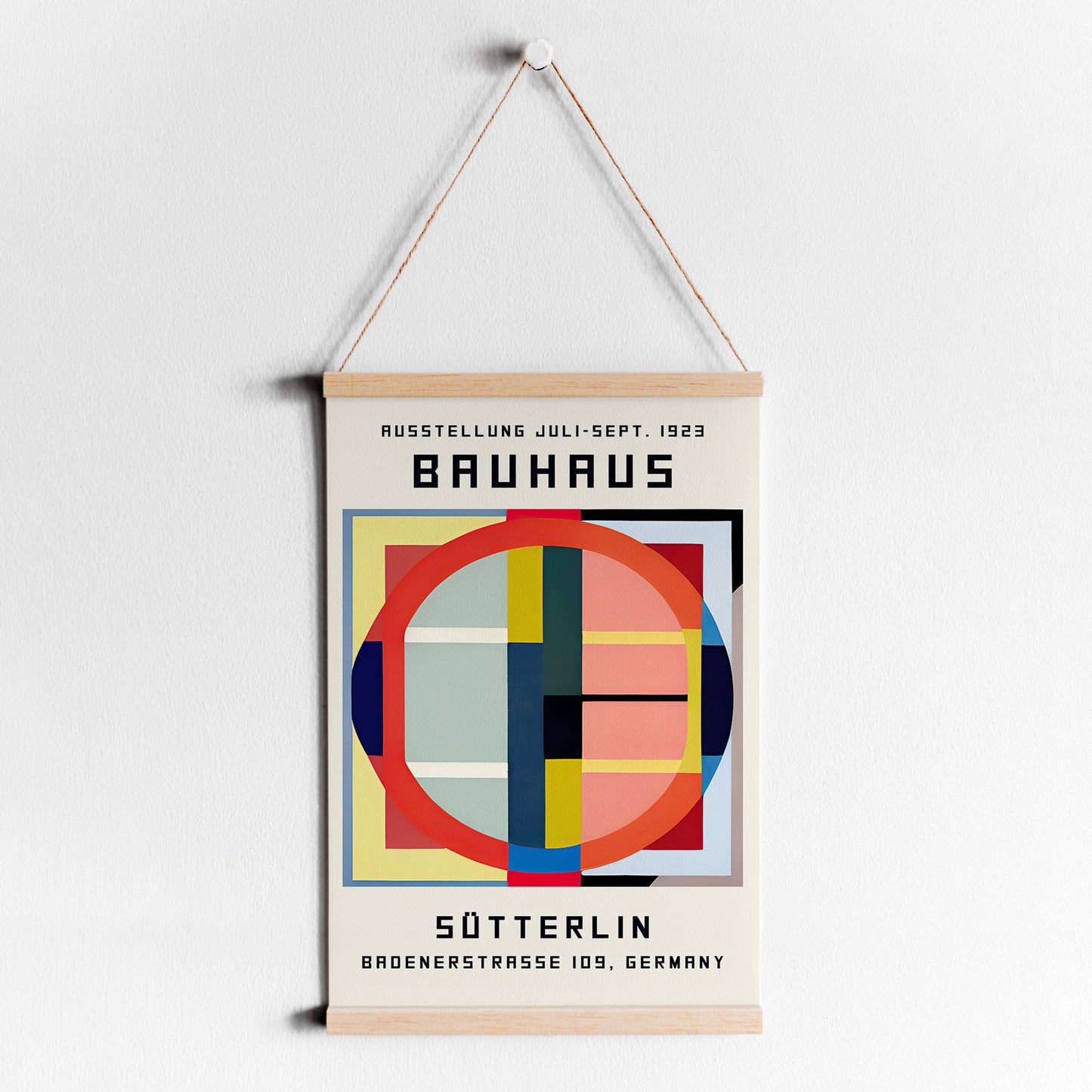 Vintage Bauhaus Poster