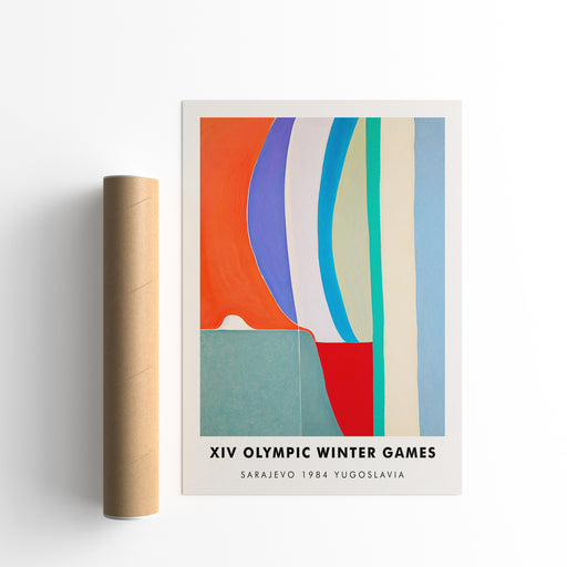 Sarajevo Olympic Winter Games Poster