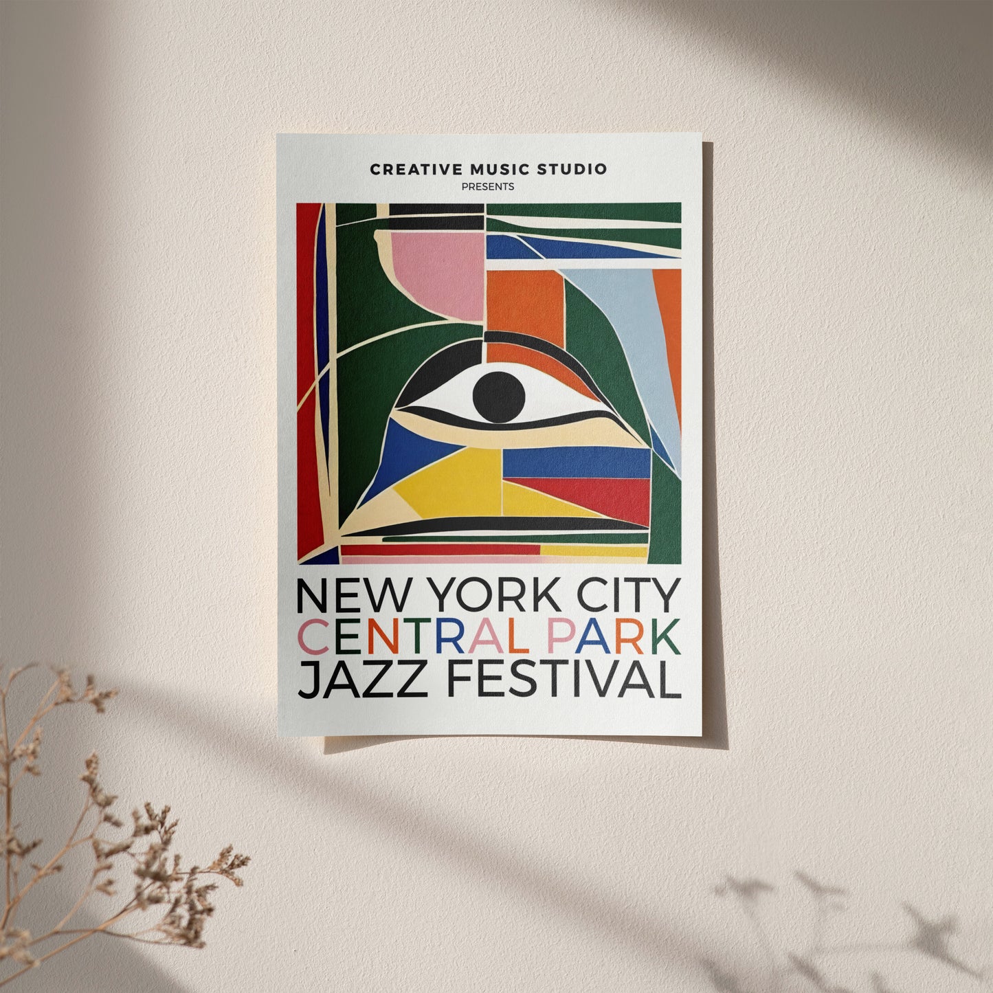 New York Music Festival Poster