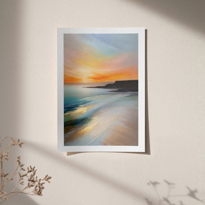 Coastal Cozy Painting Print