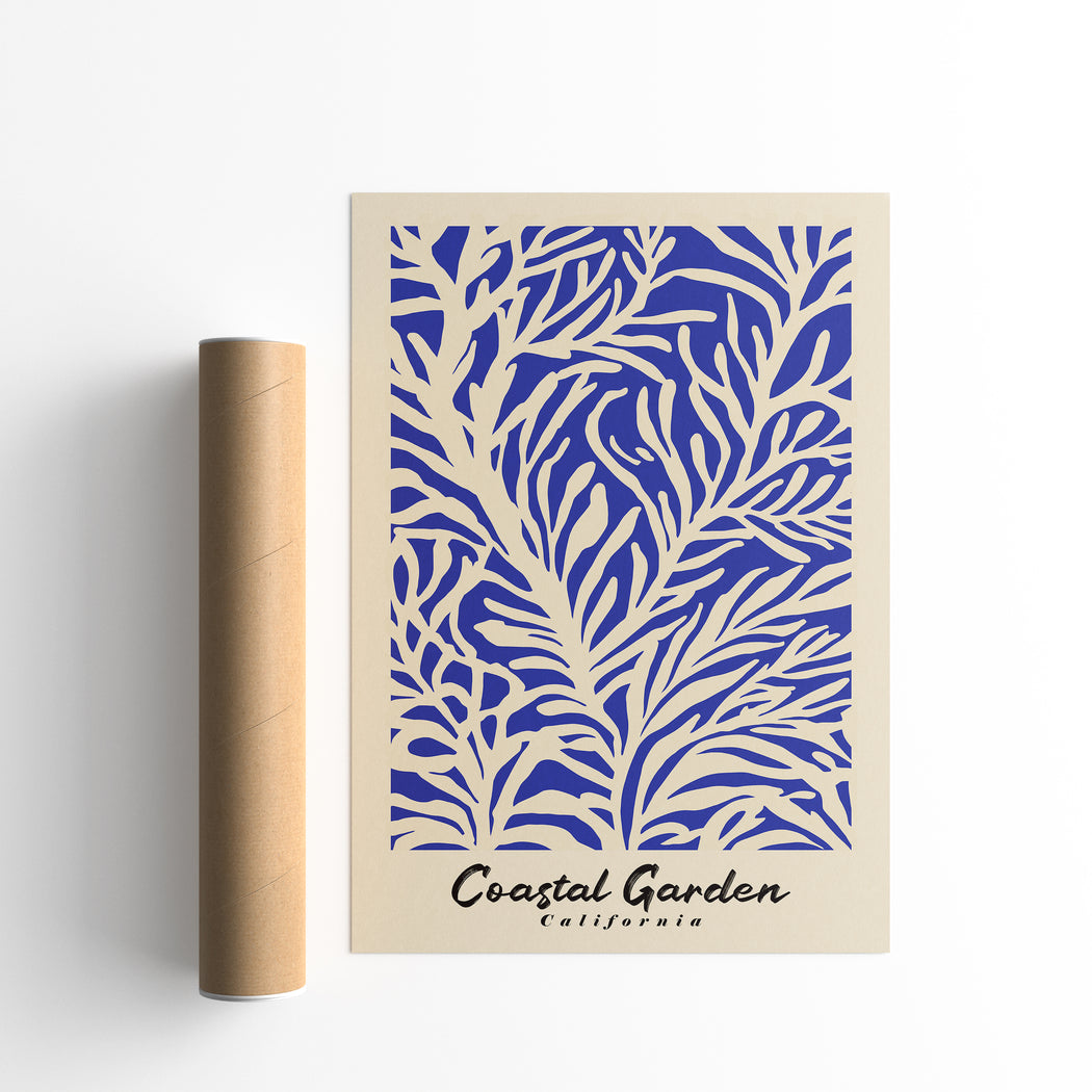 Coastal Garden Poster