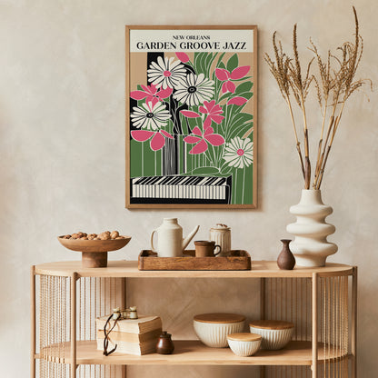 New Orleans Garden Groove Print