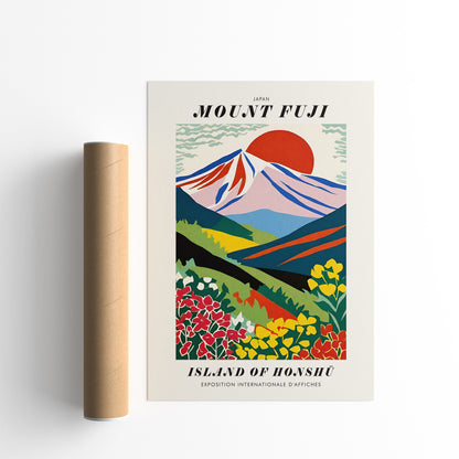 Japan Mount Fuji Poster