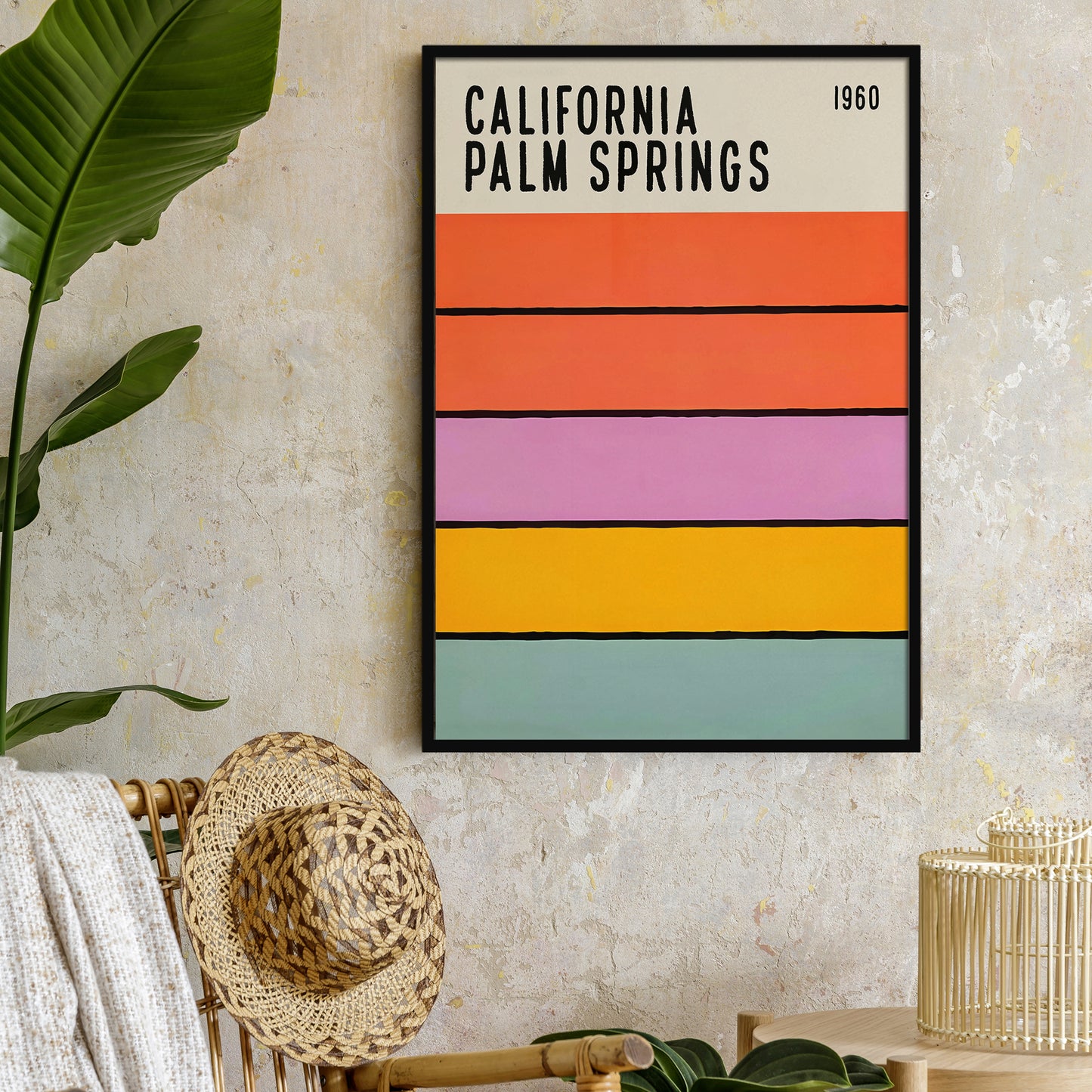 Palm Springs, California Travel Art Print