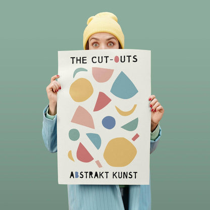 The Cut Outs Abstract Art Poster