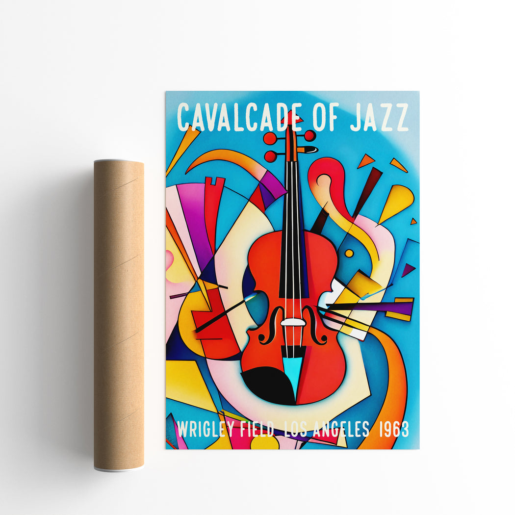 Vintage Jazz Music Poster