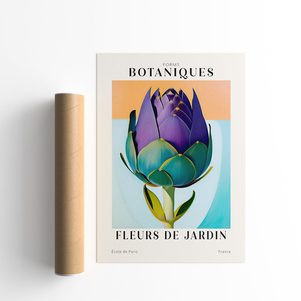 Artichoke Fleur Poster