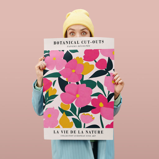 Botanical Cut Outs Poster