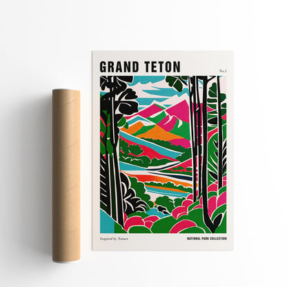 Grand Teton Park Poster