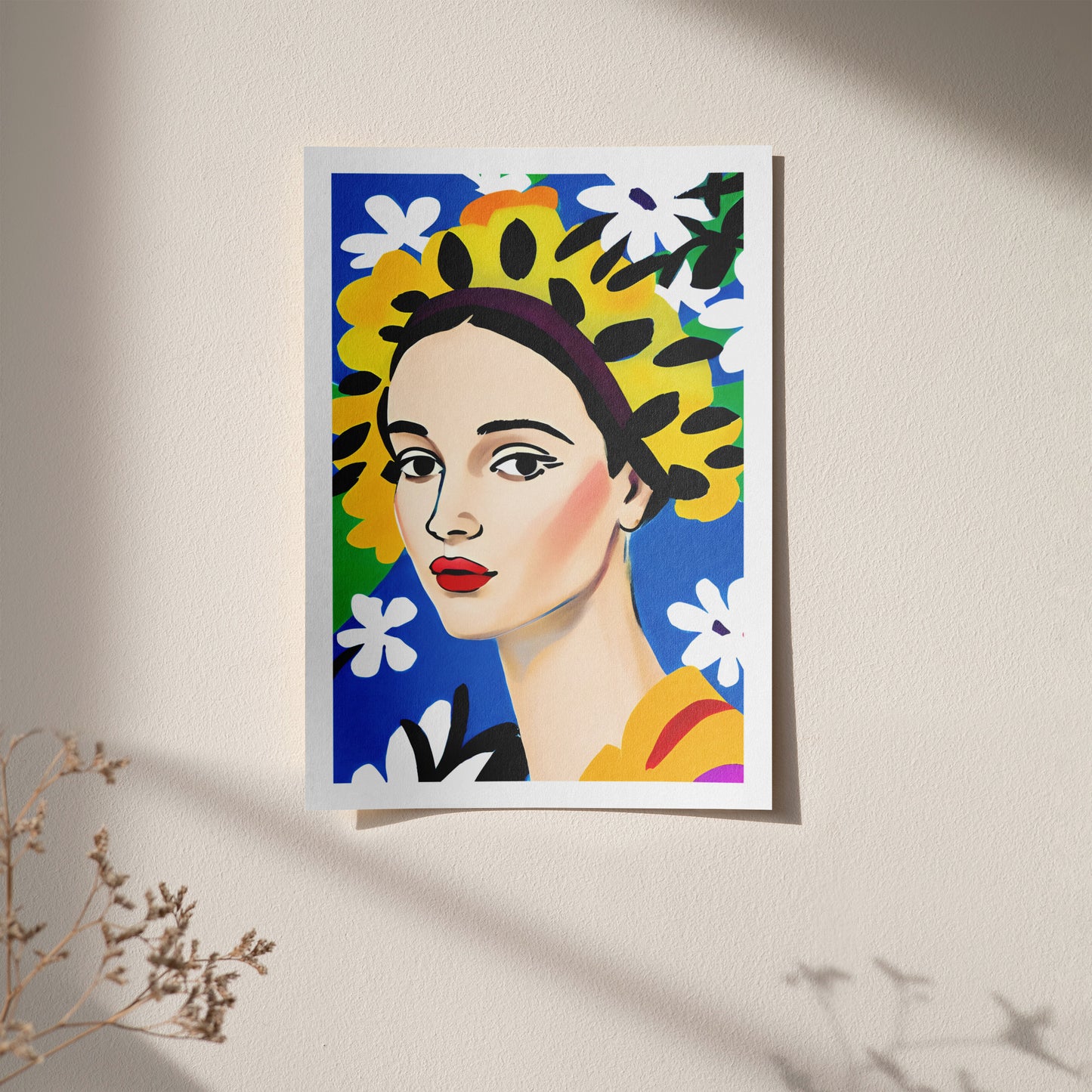 Fashion Woman Frida Poster