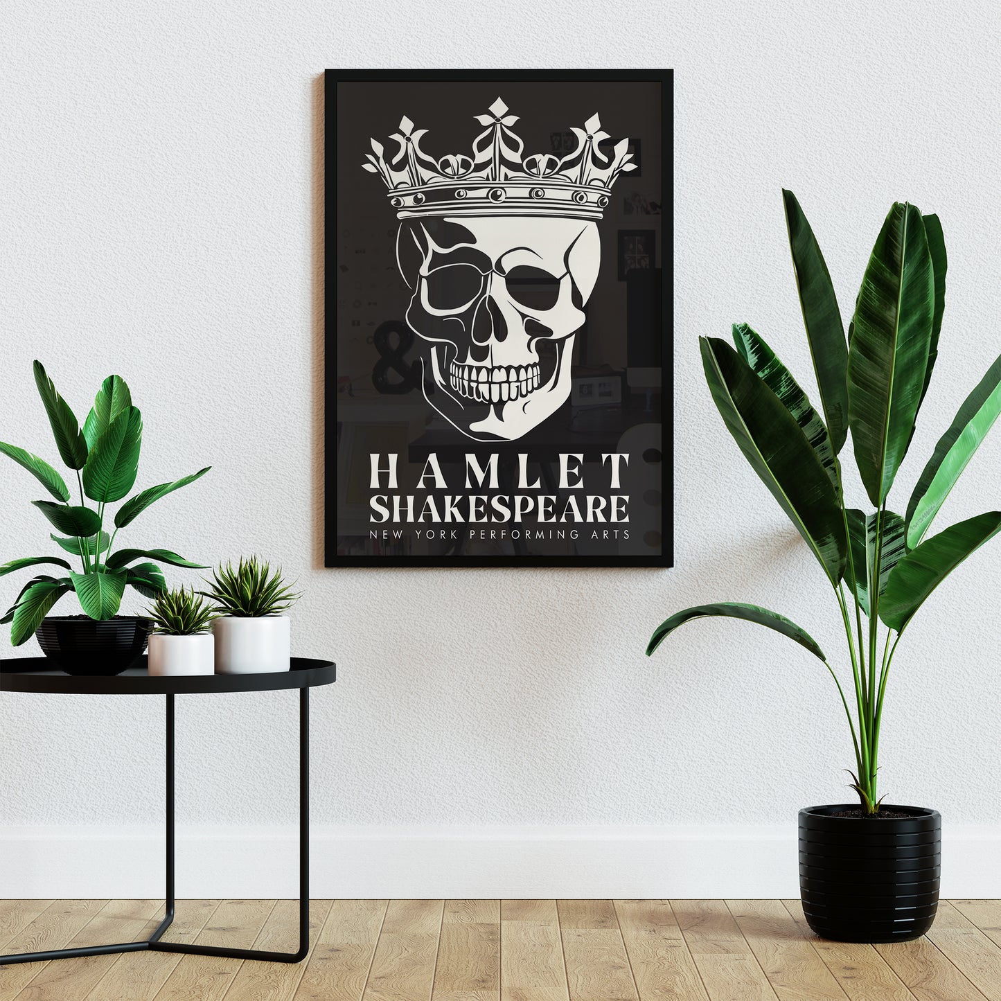 Hamlet Shakespeare NYC Art Print