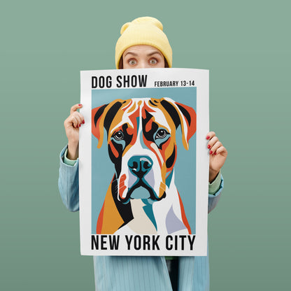 Dog Show New York City Poster