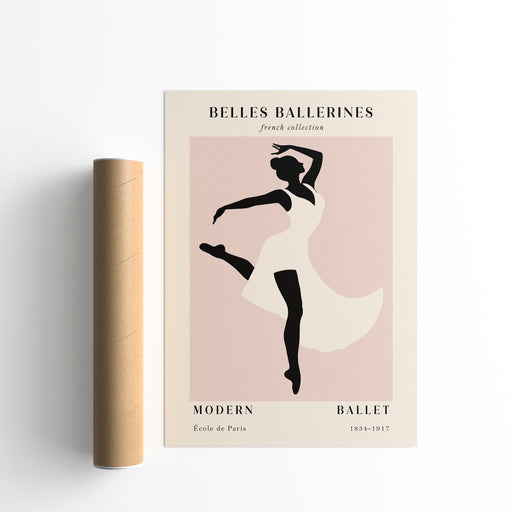 Modern Ballet French Poster