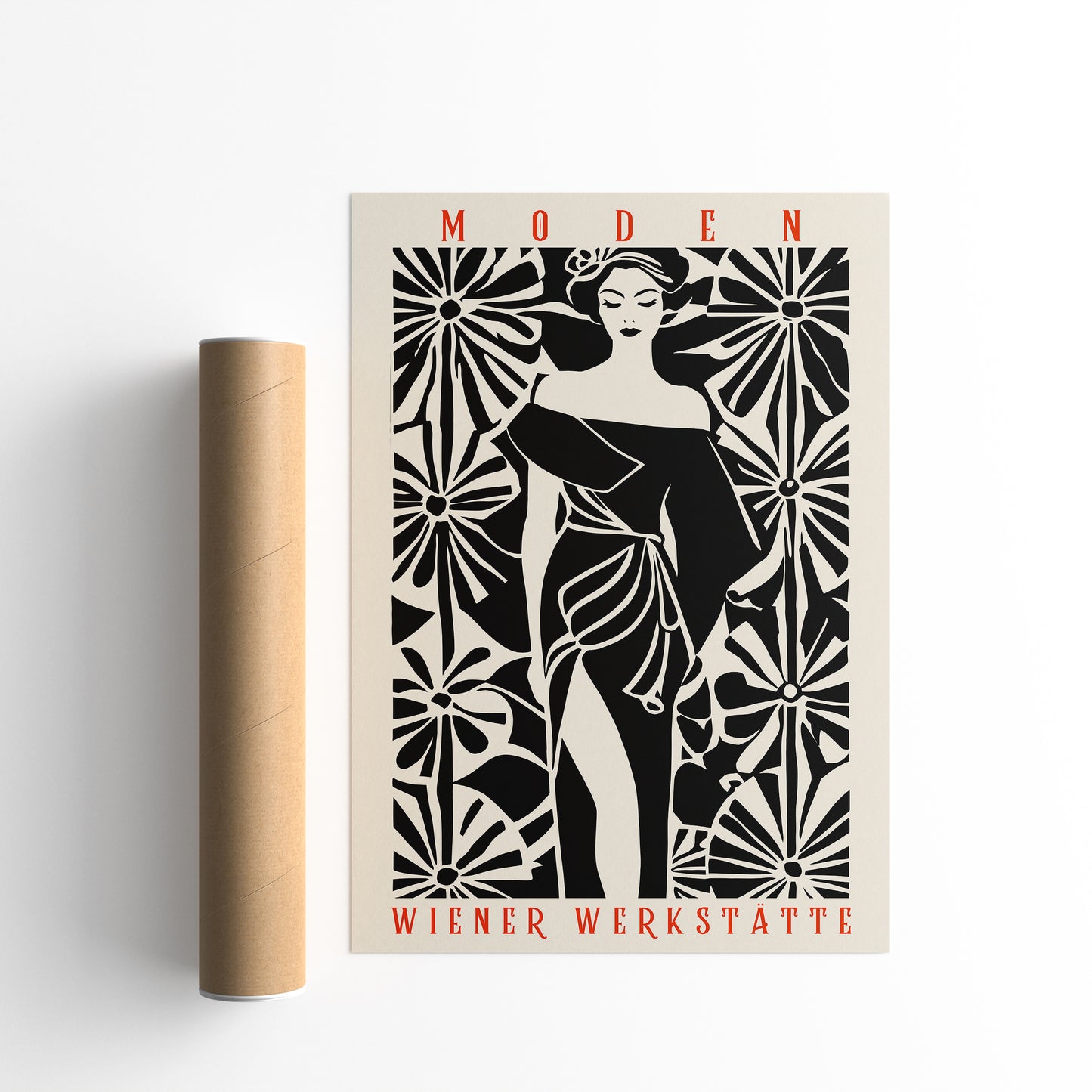 Wiener Werkstatte Fashion Poster