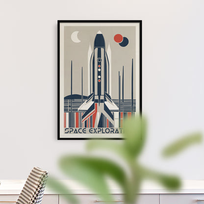 Space Exploration Art Print 2024