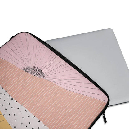 Abstract Landscape Pastel MacBook Sleeve - HypeSheriff