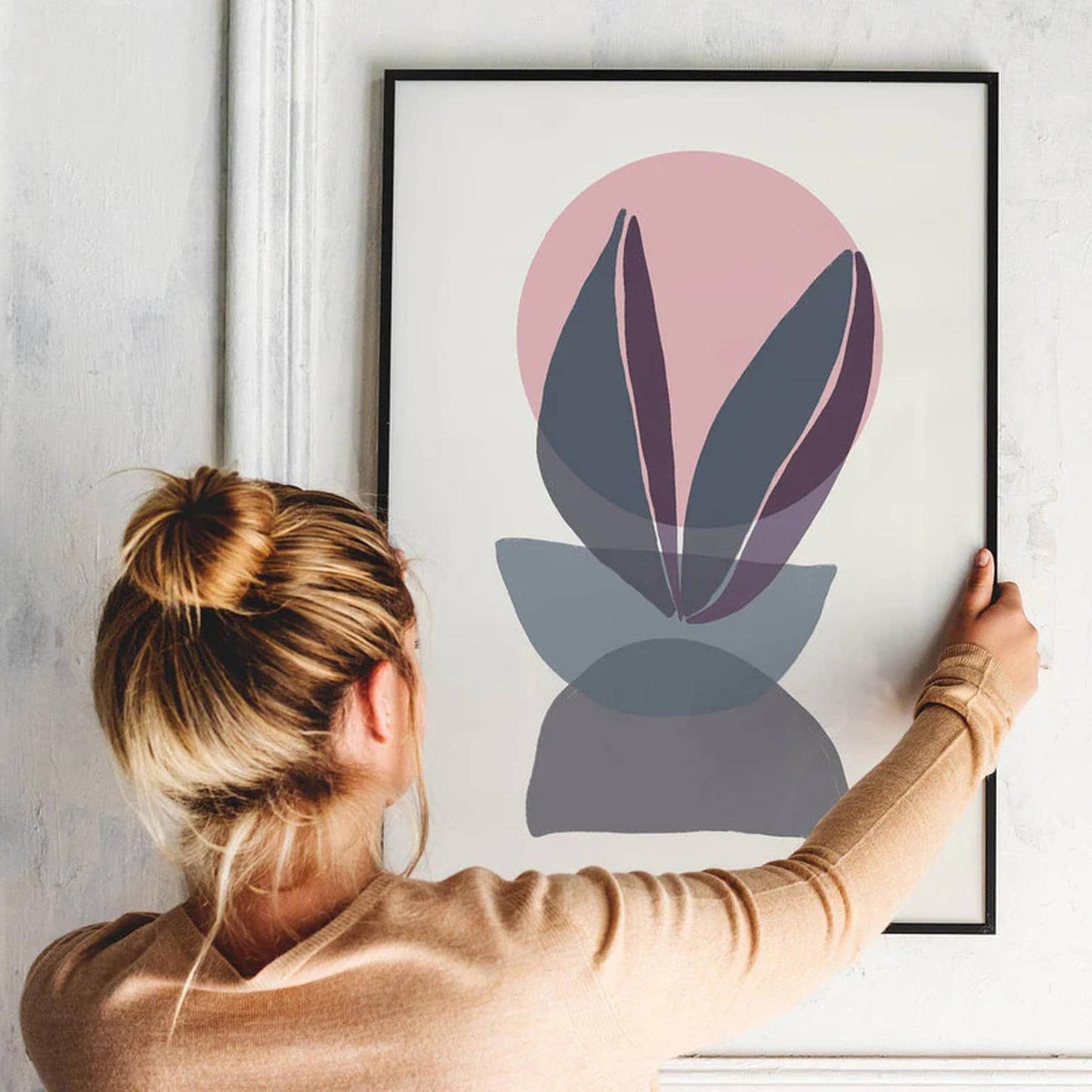 Abstract Pastel Composition Poster - HypeSheriff