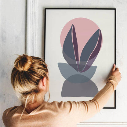 Abstract Pastel Composition Poster - HypeSheriff