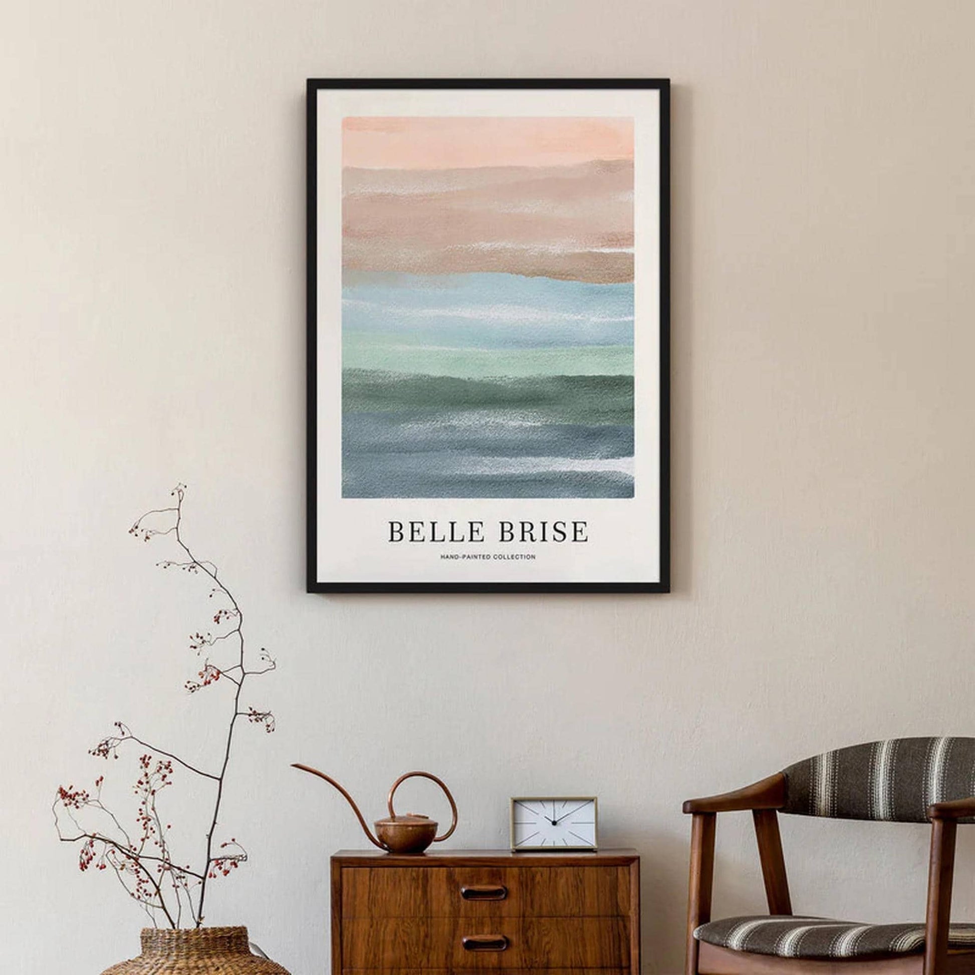 Belle Brise Abstract Modern Poster - HypeSheriff