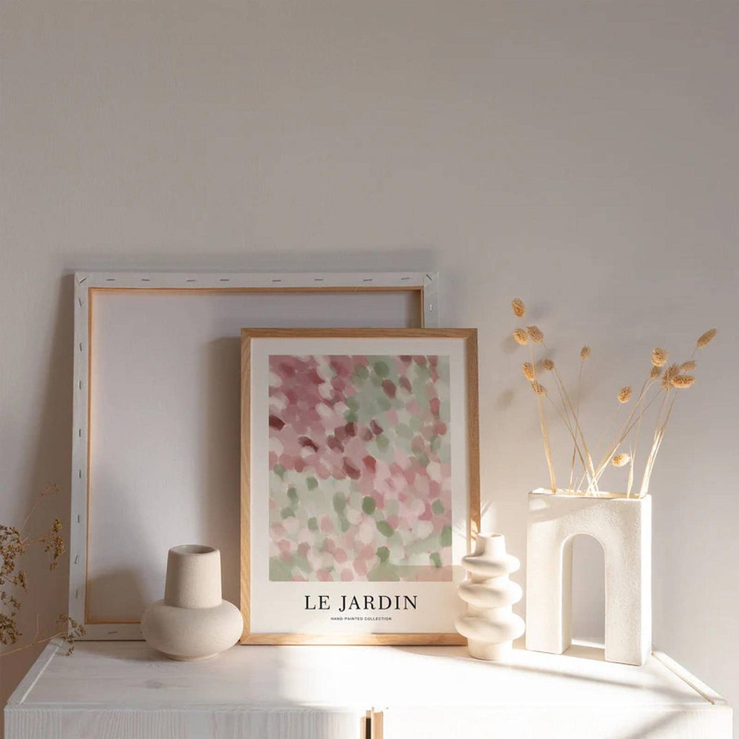 Le Jardin No4 Hand Painted Collection Poster - HypeSheriff