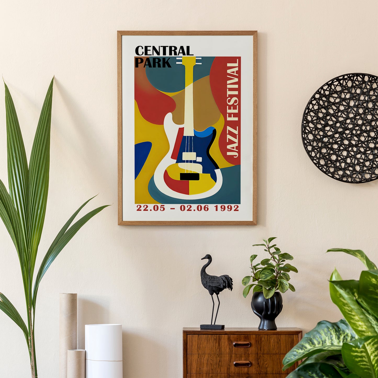 Central Park Jazz Festival Poster