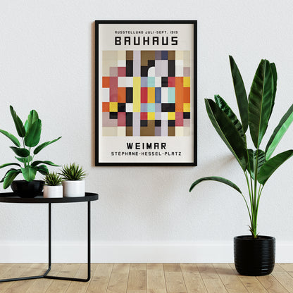 Retro Weimar Bauhaus Poster