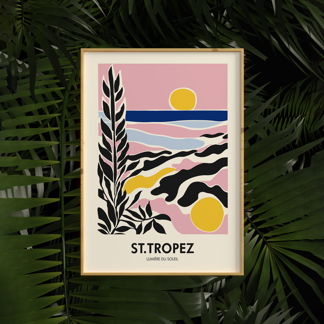 Saint Tropez France Poster