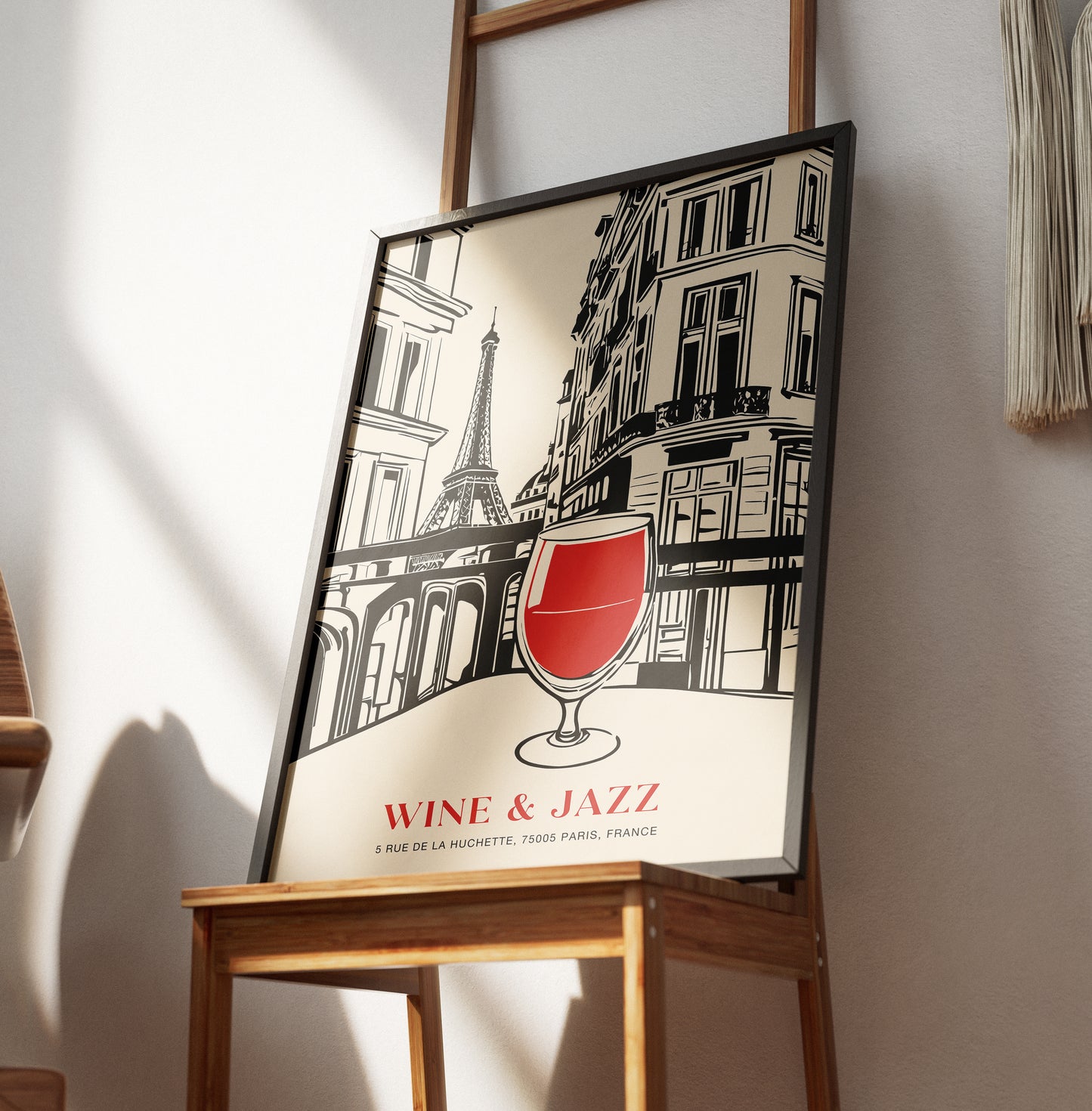 Wine & Jazz Festival in Paris Wall Art