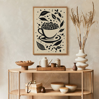 Coffee Time Kitchen Poster