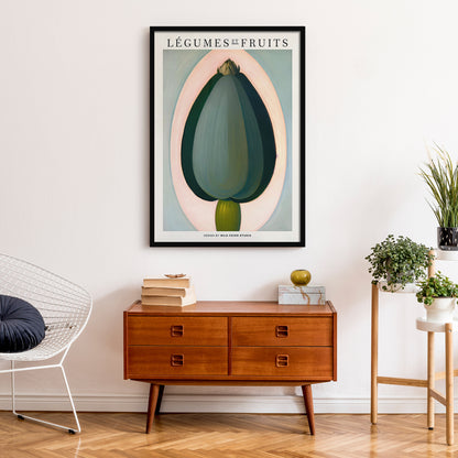 Green Scandinavian Flora Art Print