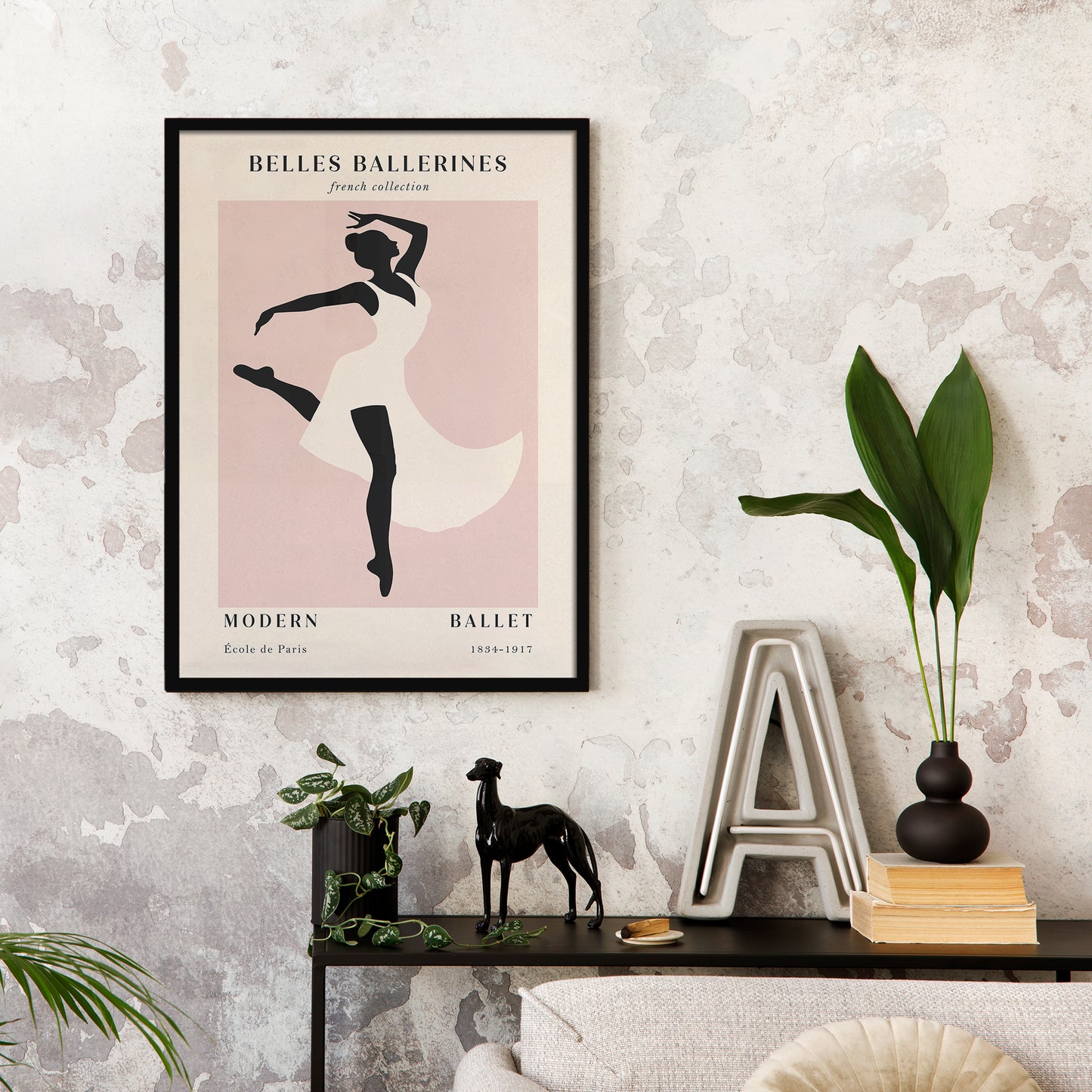 Modern Ballet French Poster